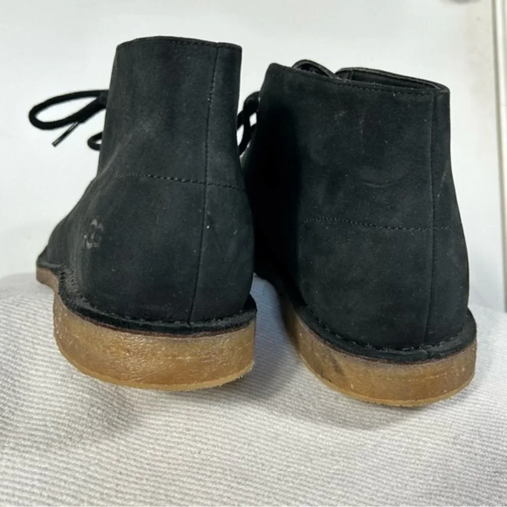 UGG Australia ENERO Men's NEW Leighton Chukka Boots in Black- Size 11 - Picture 12 of 13